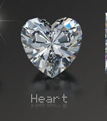 Heart Shape Diamond carat 0.40