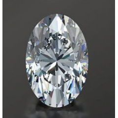 Diomandz Lab Grown Diamond 0.5 Carat Oval Shape Astorideal IF E IGI CERTIFIED